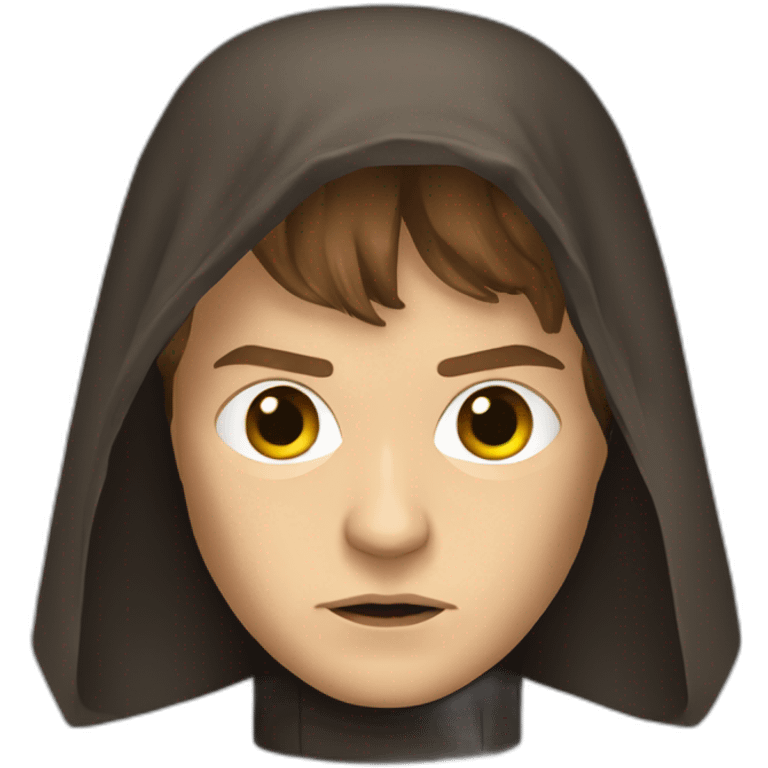 anakin skywalker sith eyes, hood emoji