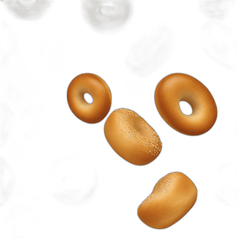 des bagels emoji