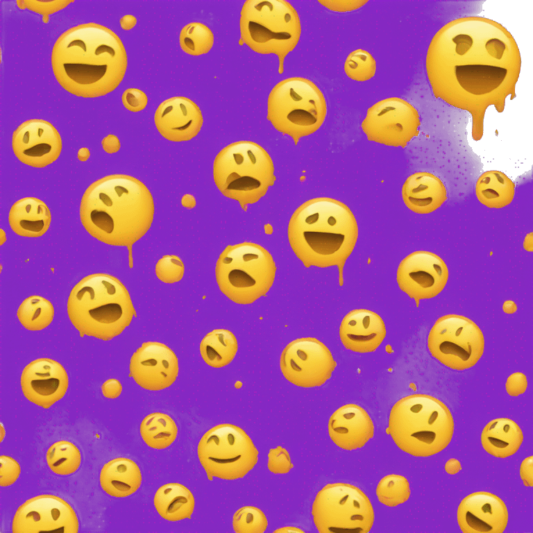 splatter purple emoji