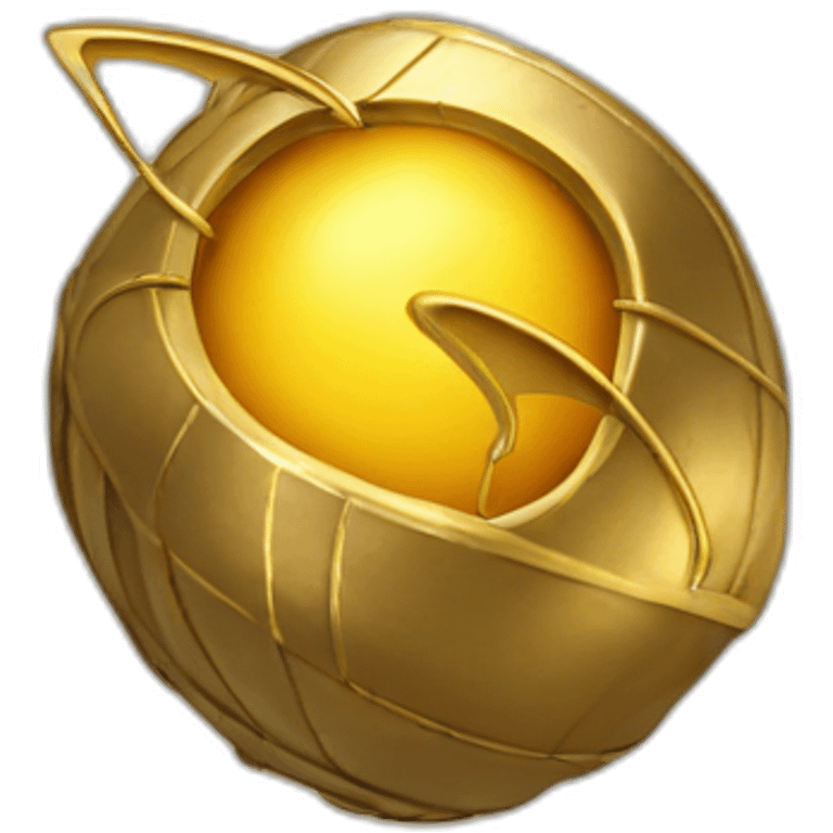 Golden snitch emoji