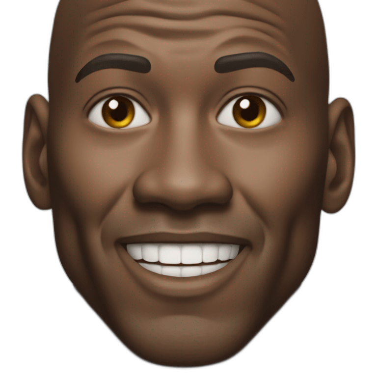 michael jordan face emoji