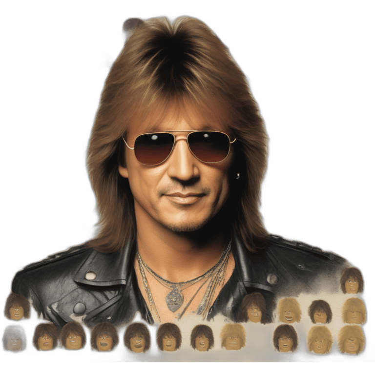 Richie sambora 1990 album cover emoji