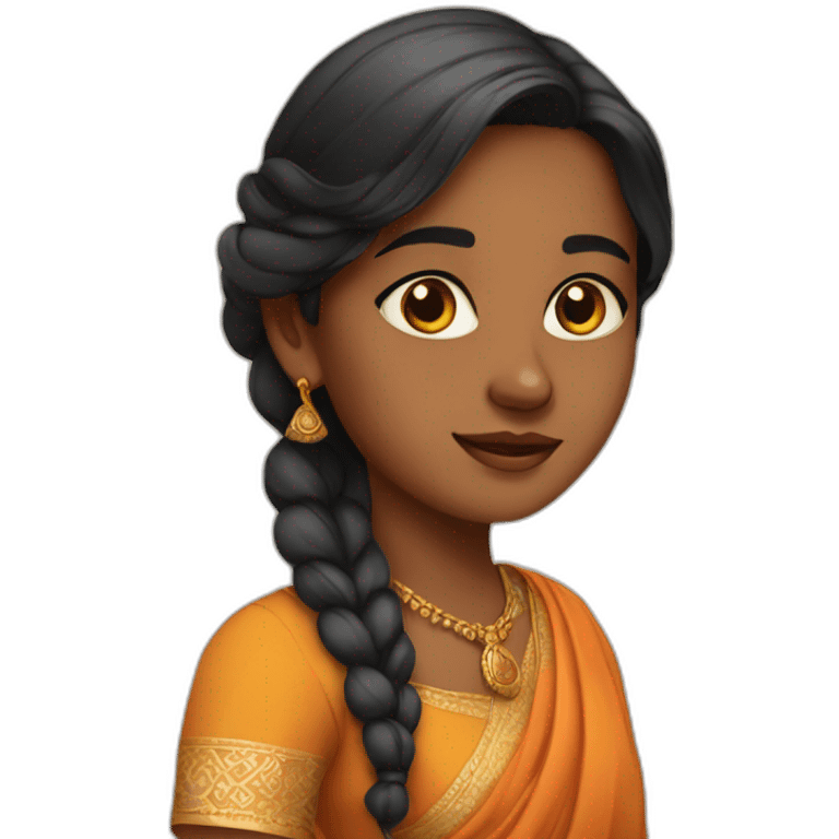 india girl emoji