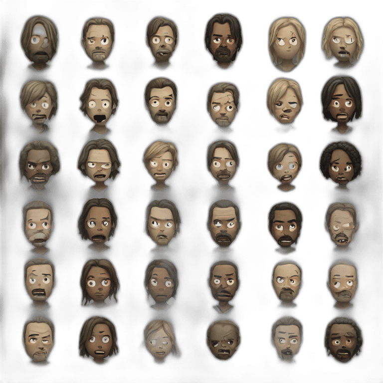 the walking dead emoji