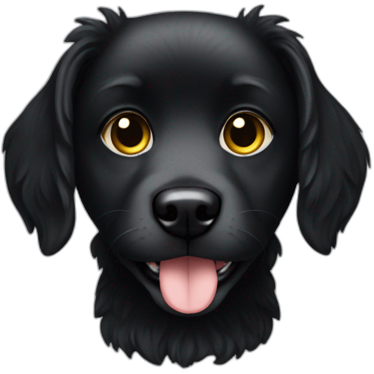 innocent-small-black-dog-with-halo emoji