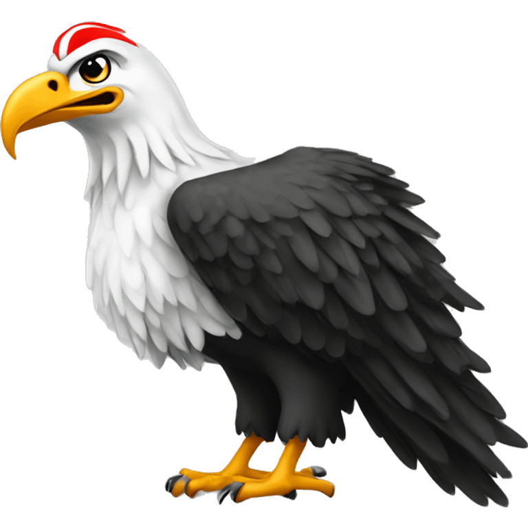 Beşiktaş on eagle emoji