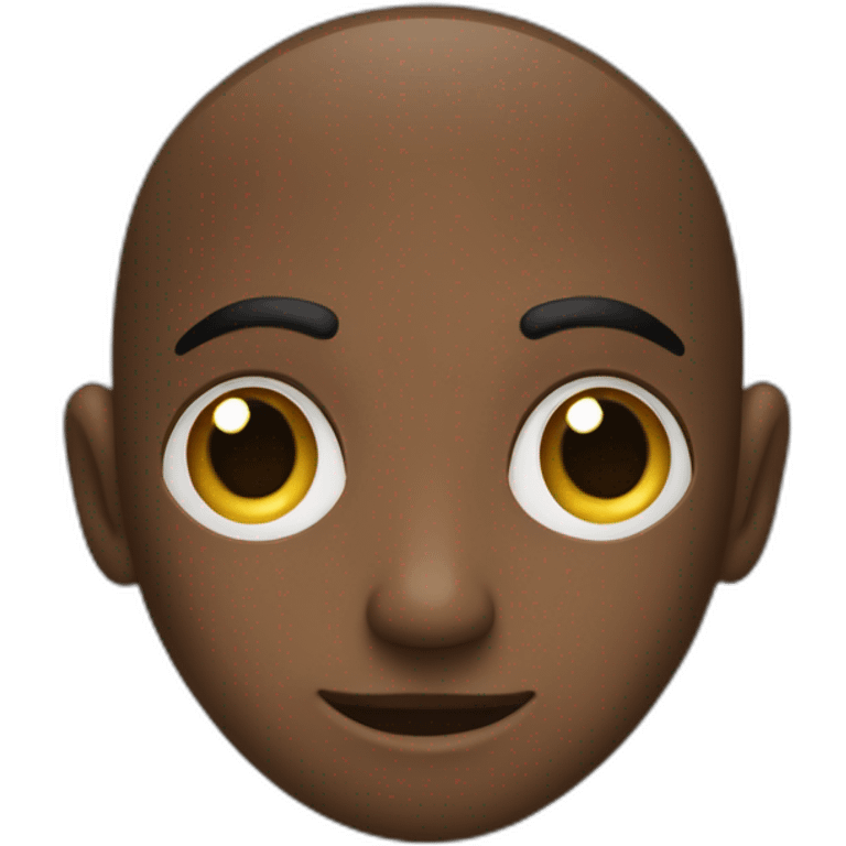 Ojo grande y ojo pequeño emoji