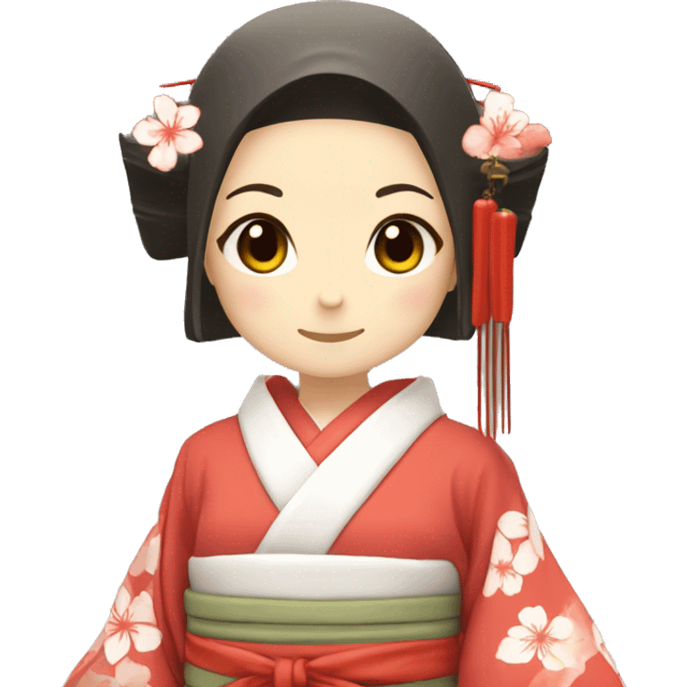 a shinto miko shrine maiden emoji