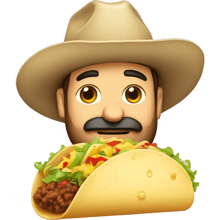 Hemingway taco  emoji