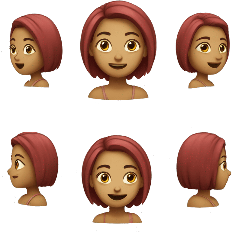 Pomni a female jeste emoji