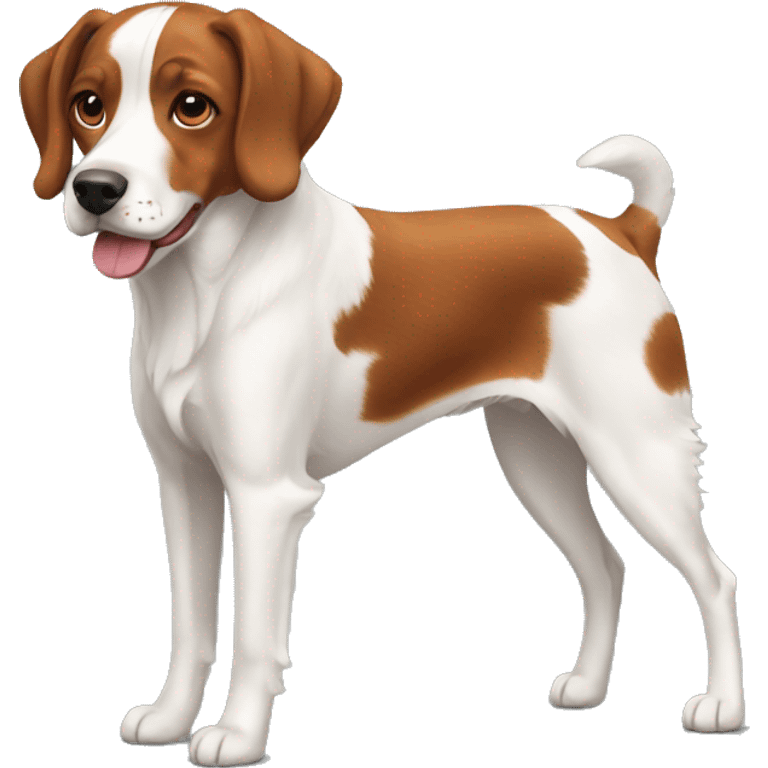 Brittany Dog Breed Full Body emoji