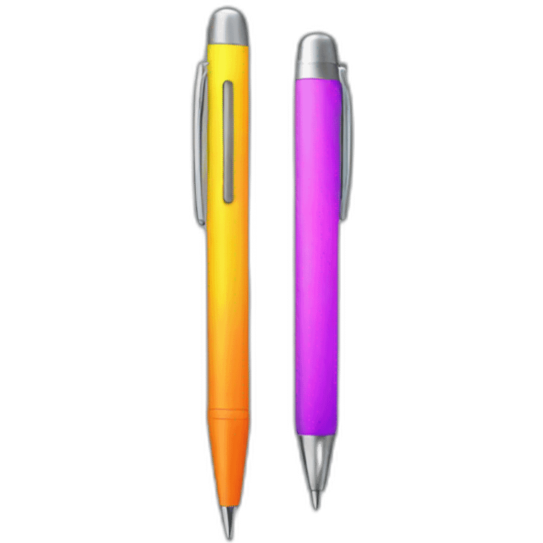 neon pen emoji