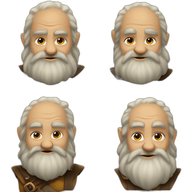 3 dirty dwarves emoji