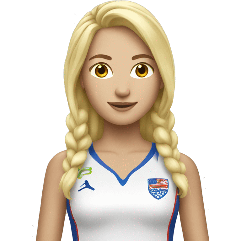 summer olympic soccer blonde emoji