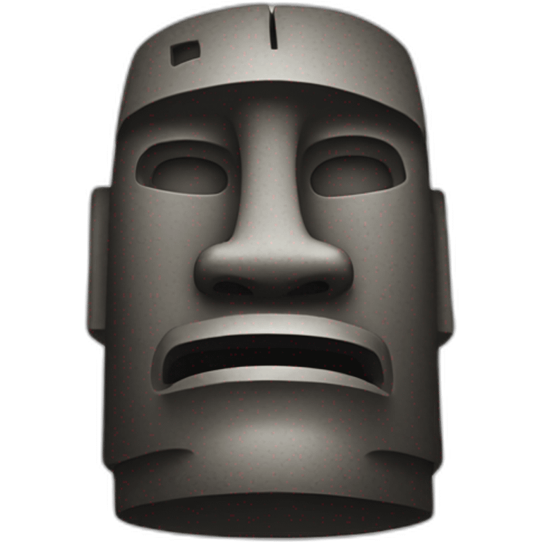 a moai saying "Bestooo" emoji