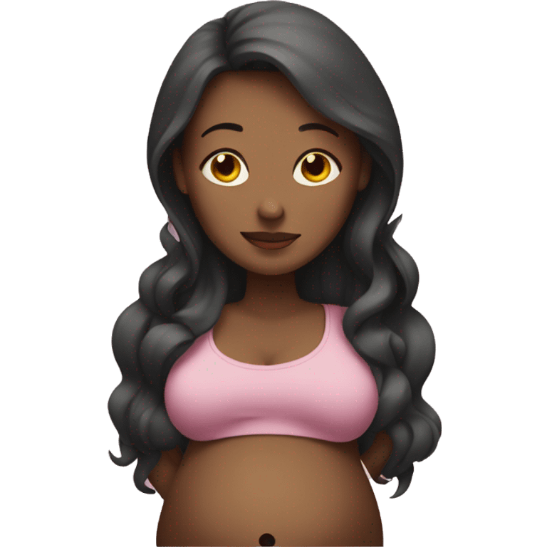 Pregnant front emoji