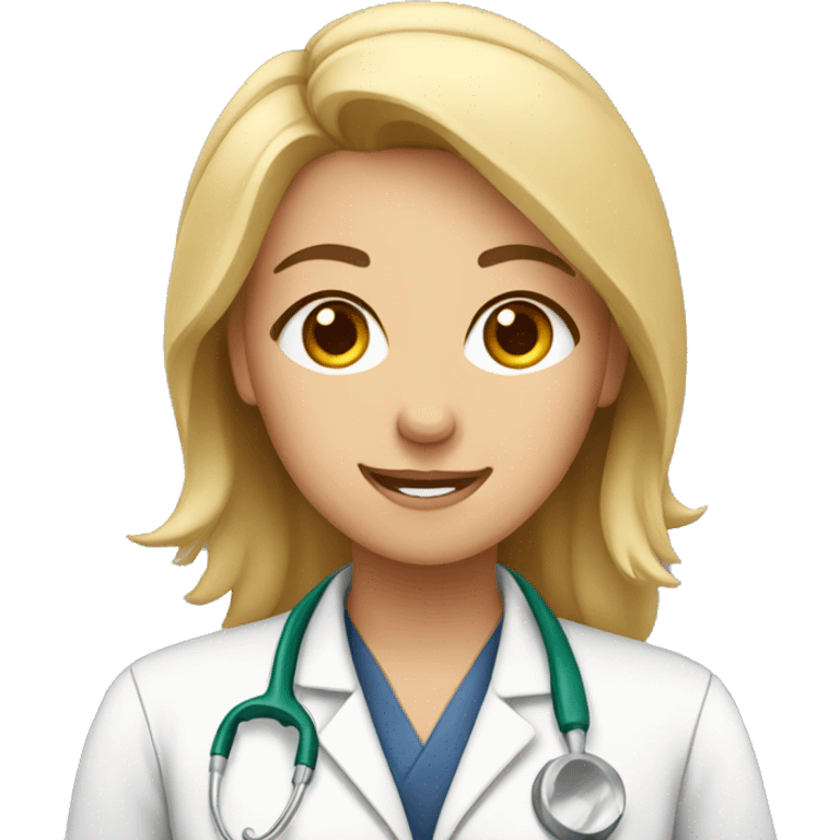 female veterinary student  emoji