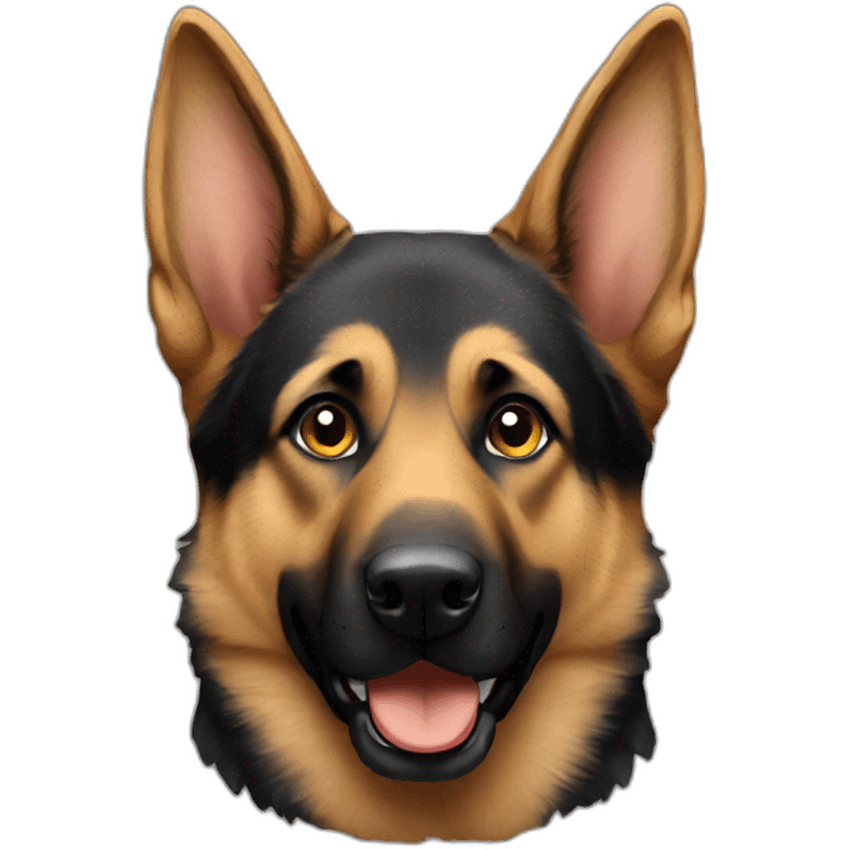 German shepherd  emoji