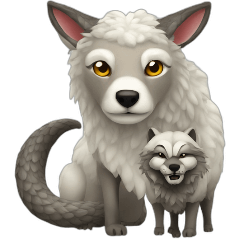 viper and wolf in sheeps clothing  emoji