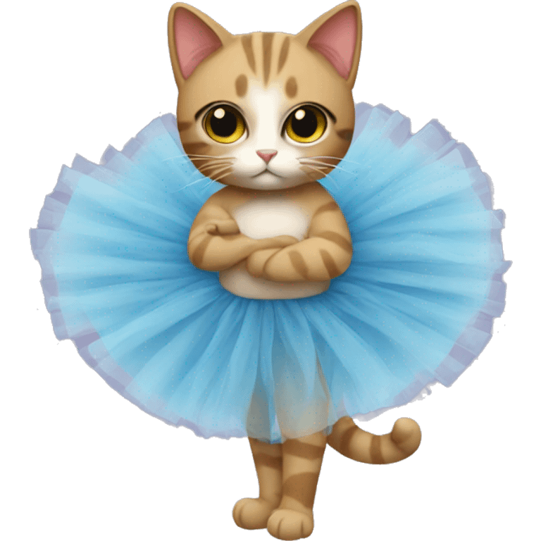 cat with tutu emoji