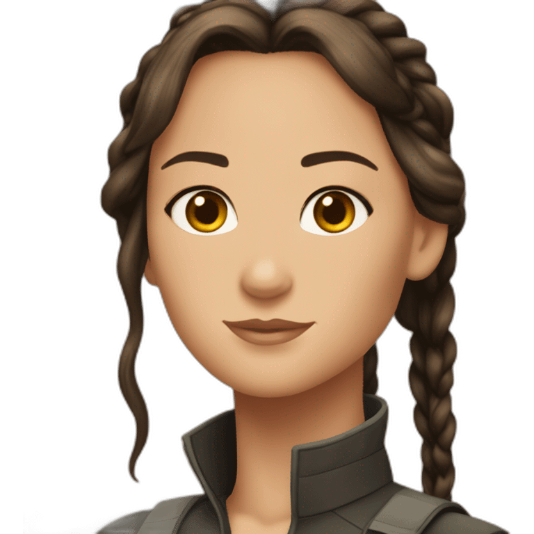 Katniss Everdeen Hunger Games  emoji