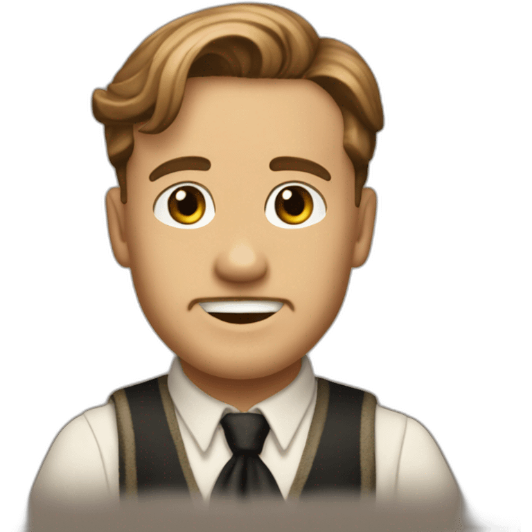 Jack Dawson from the Titanic running emoji