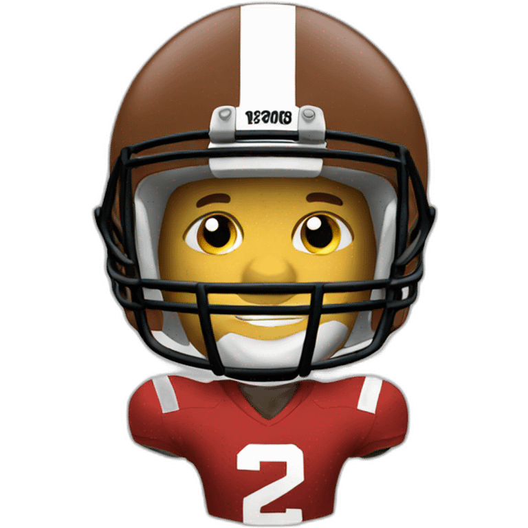 football mascot emoji