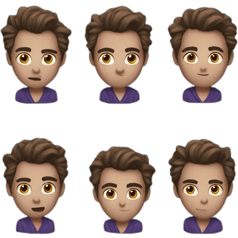 Twilight amazed emoji