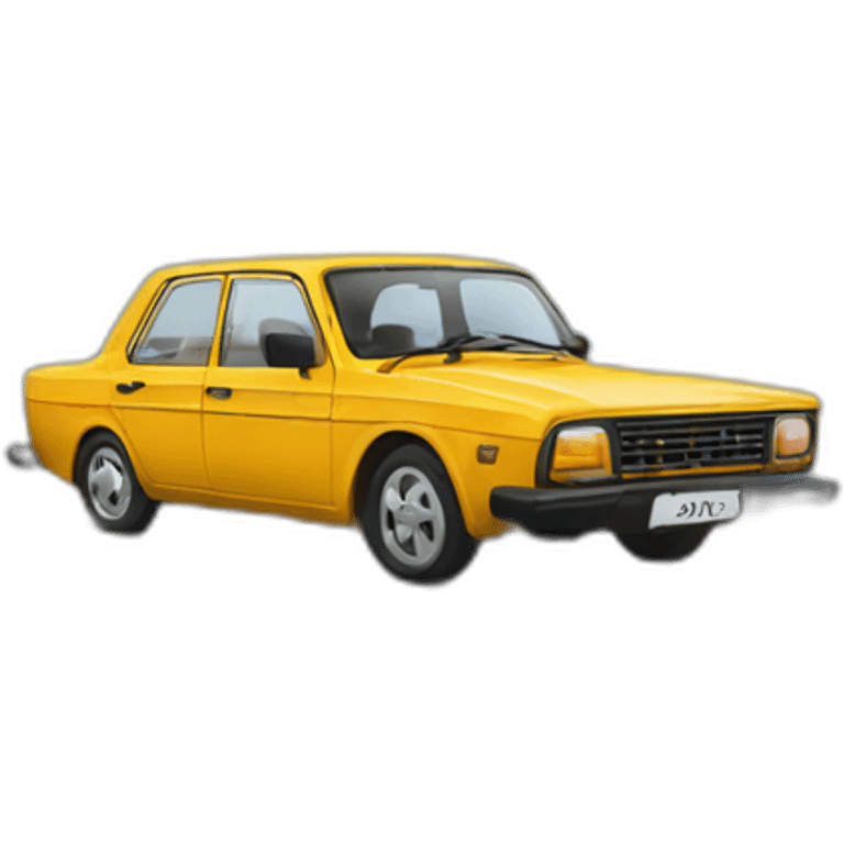 the Lada car emoji