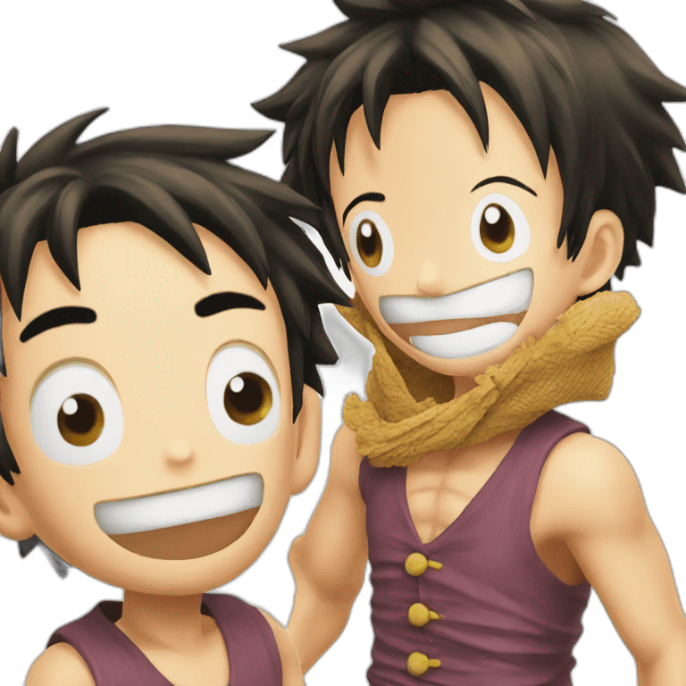 Luffy one pièce emoji