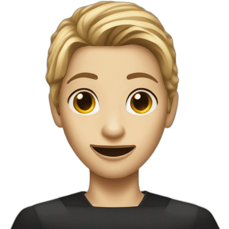 Buffy the vampire saluer emoji