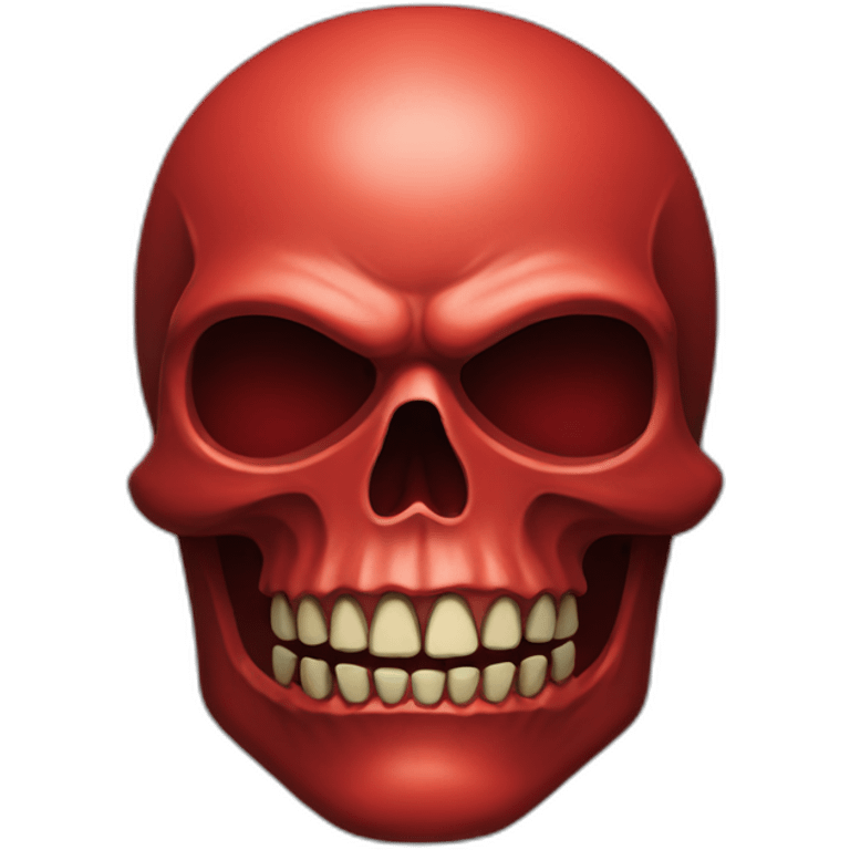 red skull emoji