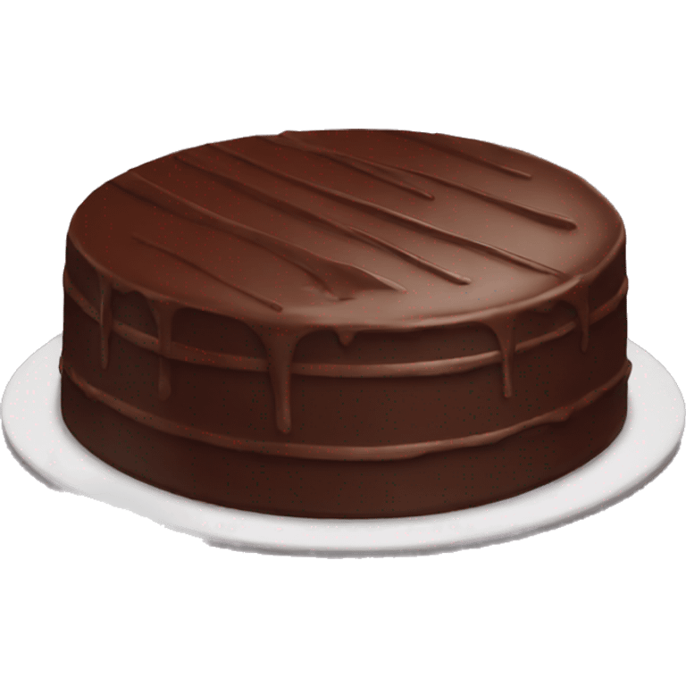 Chocolate cake  emoji