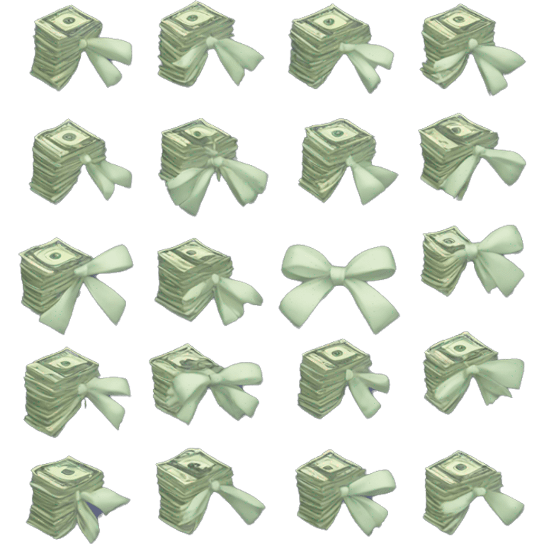 money bow emoji