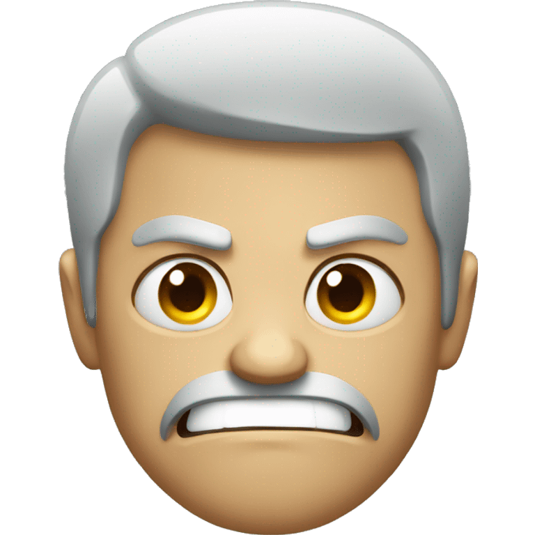 an angry person emoji