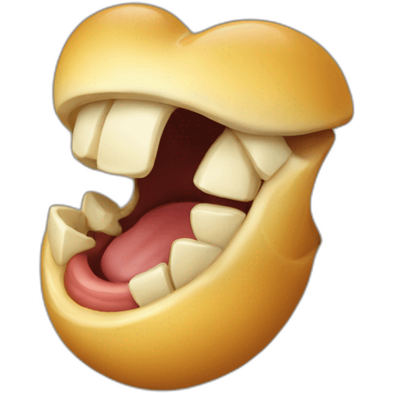 Grosse bite emoji