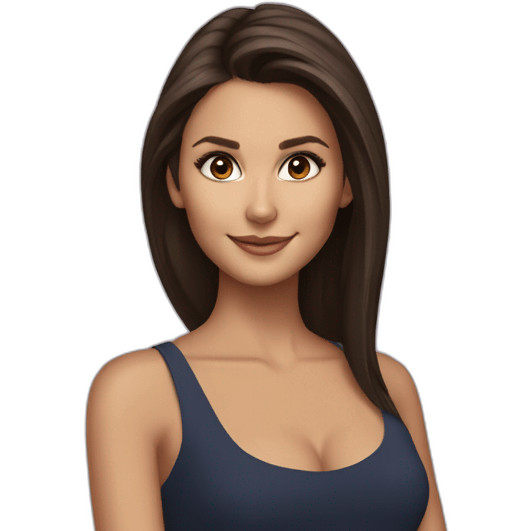 nina dobrev emoji