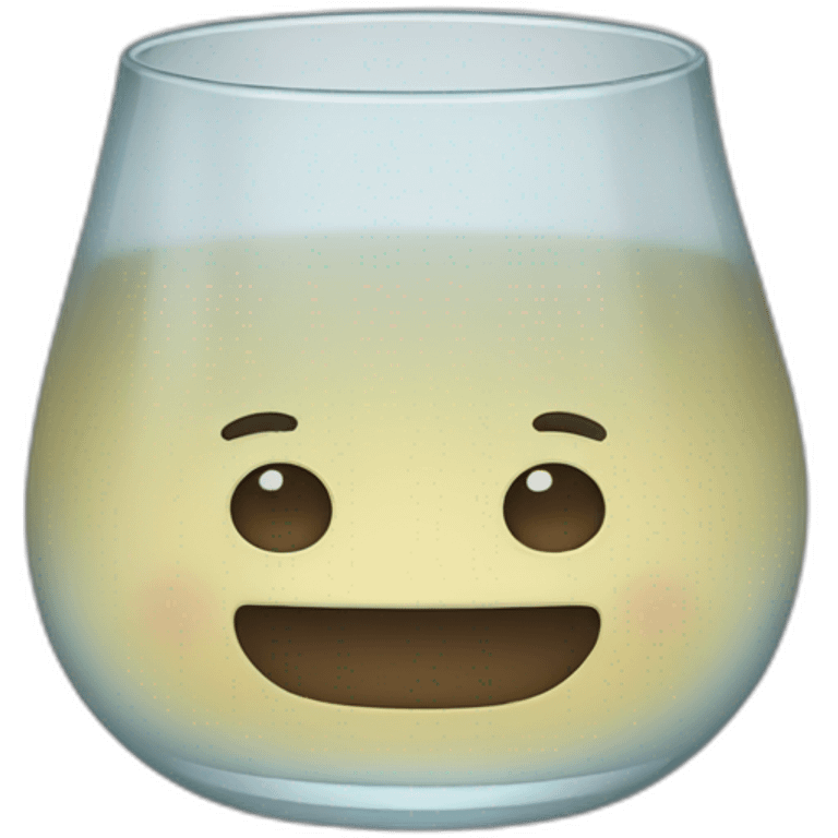 Fat glass emoji