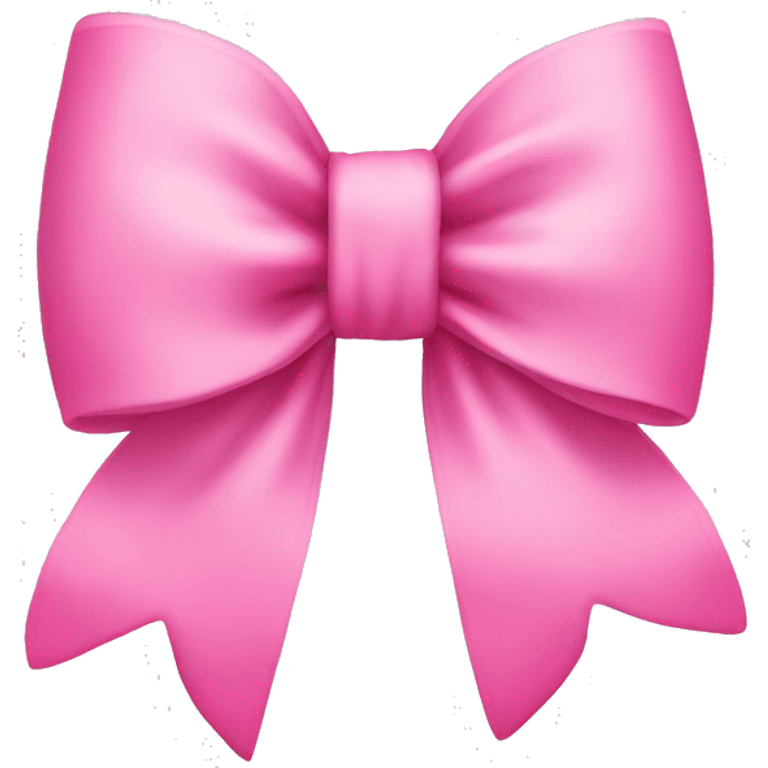 Pretty pink bow emoji