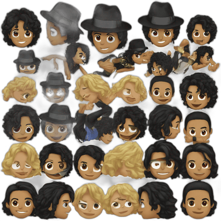 Michael Jackson asustado emoji