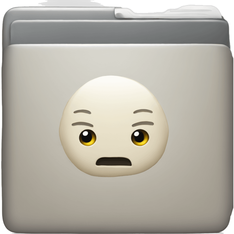 tablet with portfolio emoji