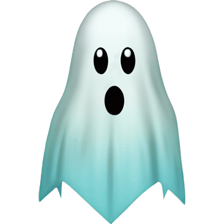 a ghost in a arrow shape emoji