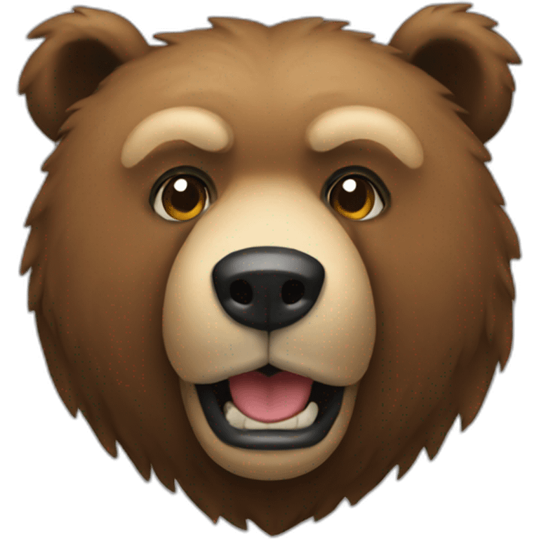 Big bear emoji