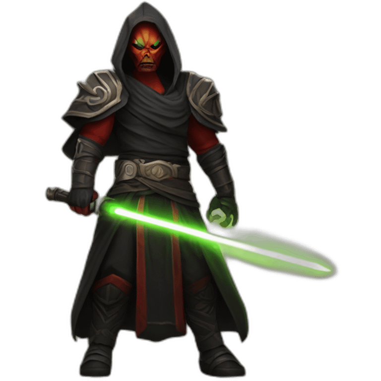 sith jedi in world of warcraft emoji