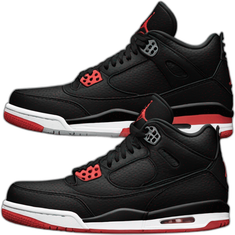 nike air jordan black emoji