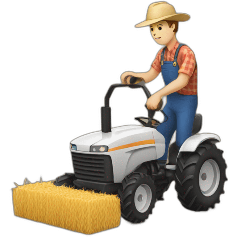 farmer-saving-time emoji