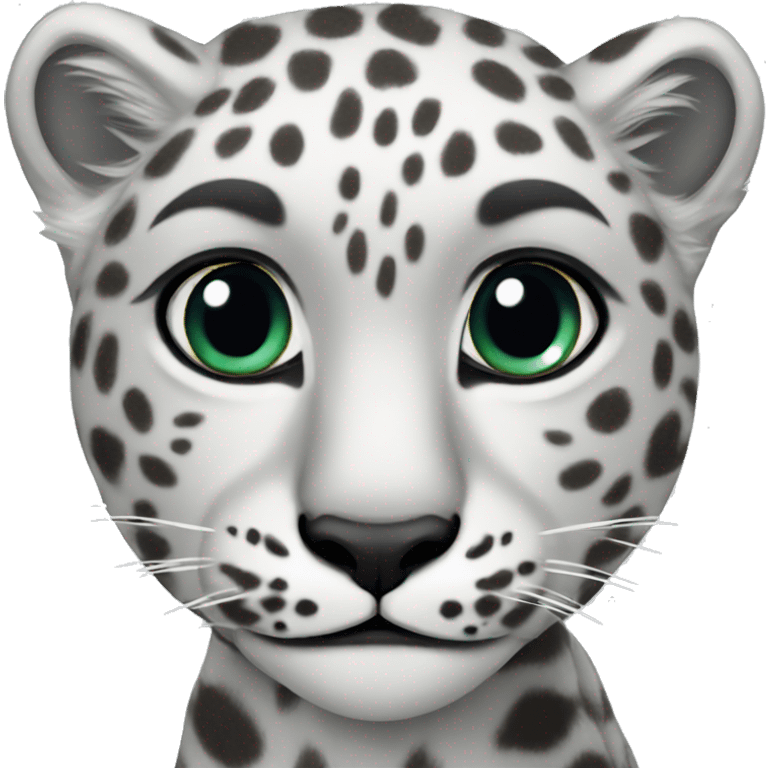 Snow leopard  emoji