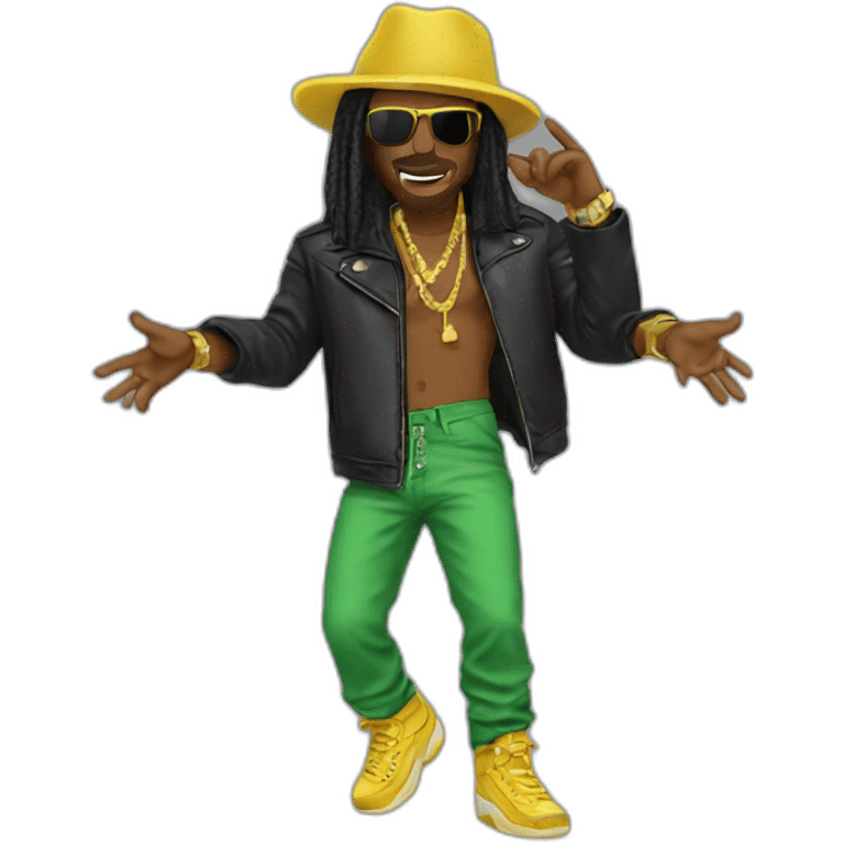 Dancehall jamaïcain  emoji