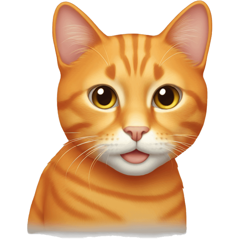 orange cat emoji