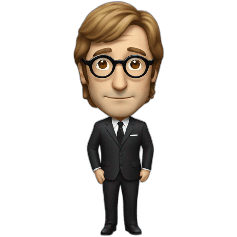 john lennon in the suit emoji